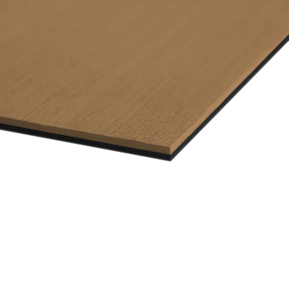 SeaDek 40" x 80" 6mm Two Color Full Sheet - Brushed Texture - Mocha/Black