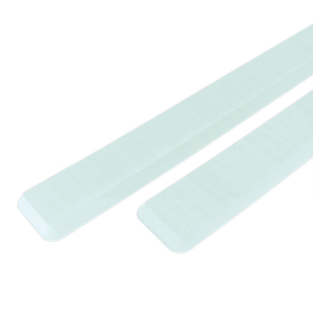 SeaDek Cockpit Coaming Bolster Set (2) - 4" x 39" 20mm Thick - Caribbean Blue w/Brushed Texture