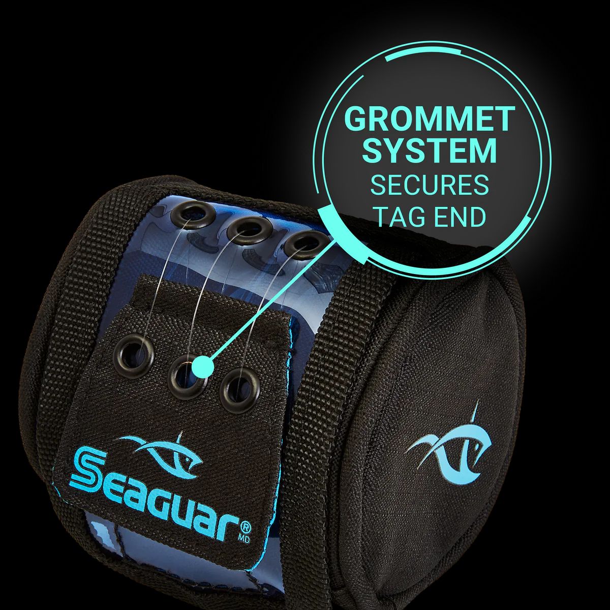 Seaguar Leader Feeder Spool Dispenser & Storage Bag