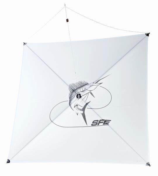 SFE White Ultra Light XL Ultimate Fishing Kite