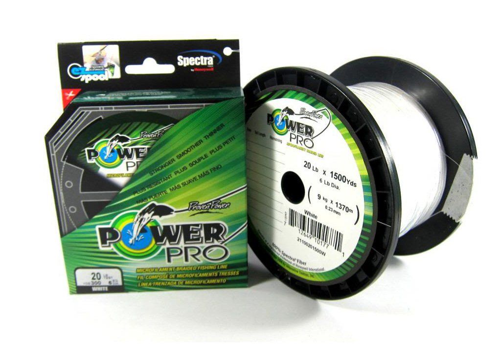 POWER PRO 20LB. X 150 YD. WHITE