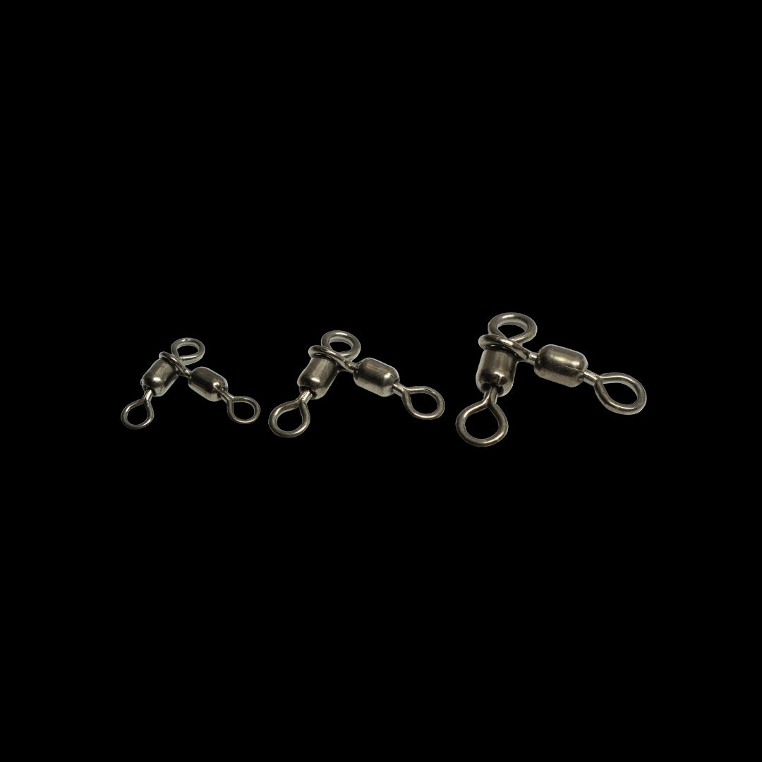 BLACK 3-WAY CRANE SWIVEL