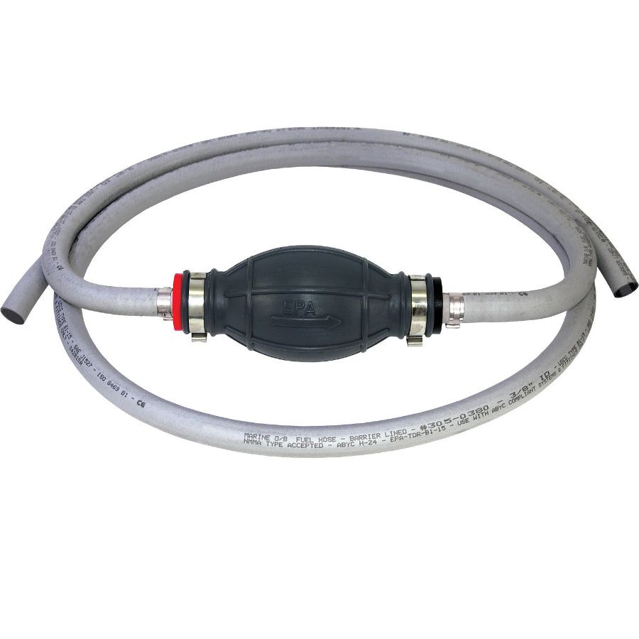 SHORELINE MARINE 7' X 3/8" UNIVERSAL BOAT FUEL LINE ASSEMBLY