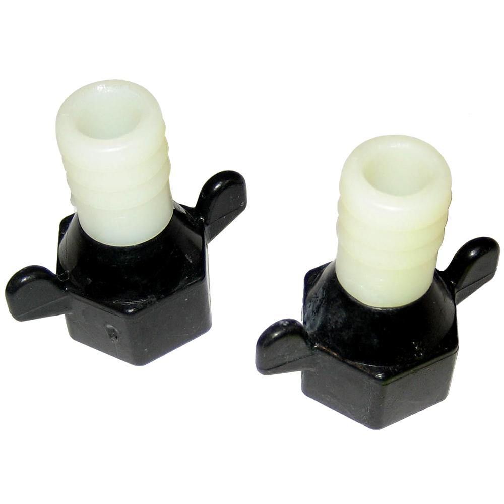Shurflo by Pentair Straight Fitting Port Adapter - 1/2"-14 NPT(F) x 3/4" Barb