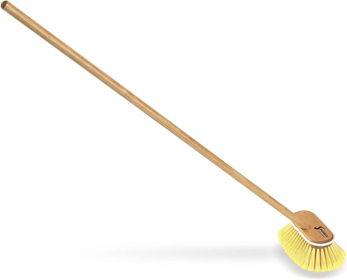 SHURHOLD Marine Mate 6-inch Soft Bristle Brush with 48-inch Handle