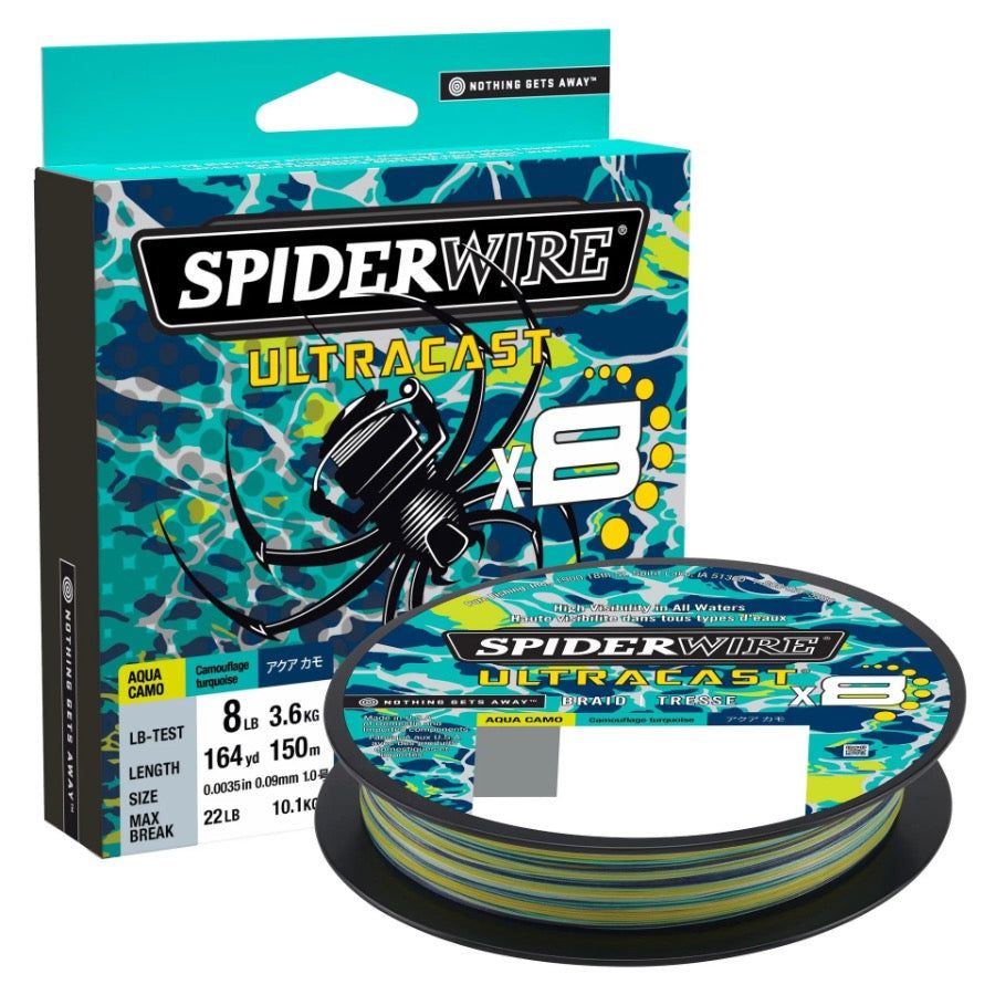 SPIDERWIRE ULTRACAST X8 BRAID 2188 YARDS