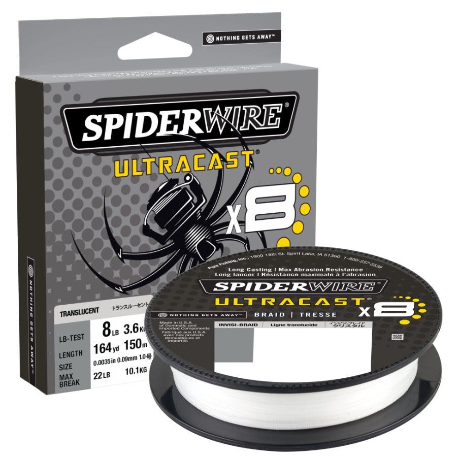 SPIDERWIRE ULTRACAST X8 BRAID 2188 YARDS