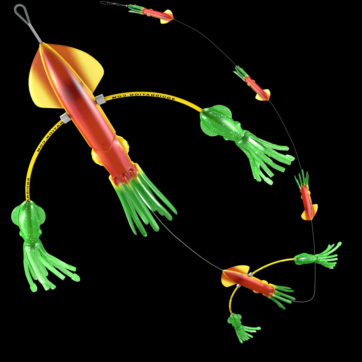 SQUIDNATION Game Fish Mini Flippy Floppy