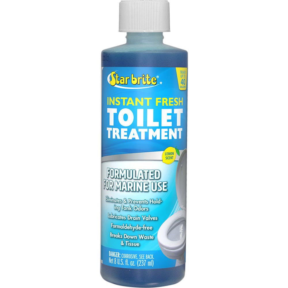 Star brite Instant Fresh Toilet Treatment - Lemon Scent - 8 oz 6-Pack