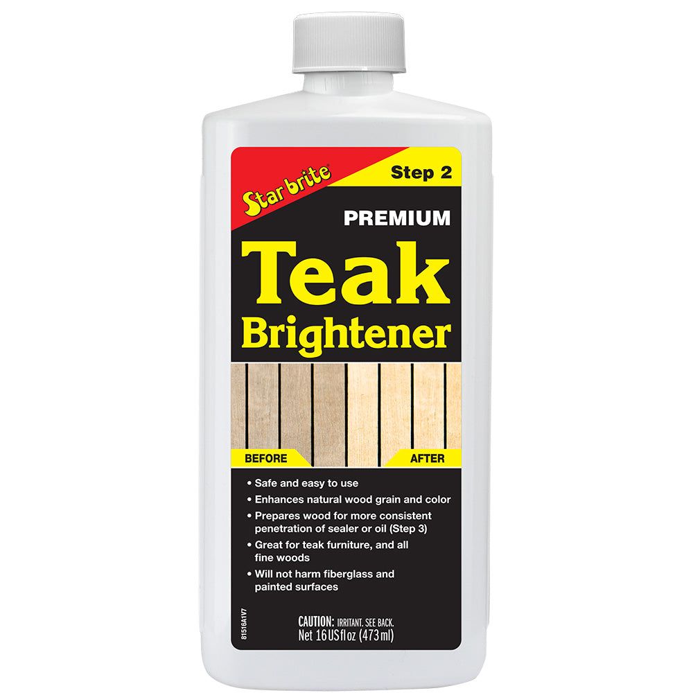 Star Brite Premium Teak Brightener - 16 oz