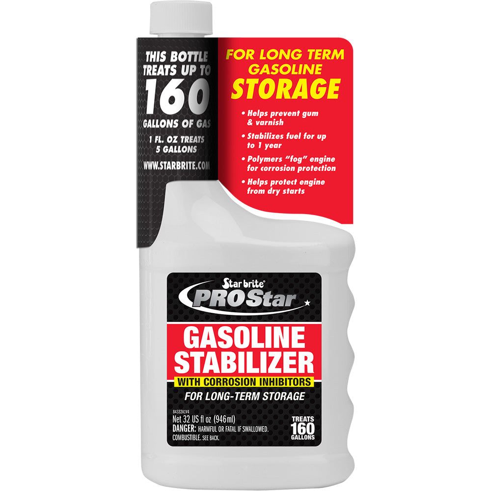 Star Brite PRO Star Gas Stabilizer with Corrosion Inhibitors - 32 oz