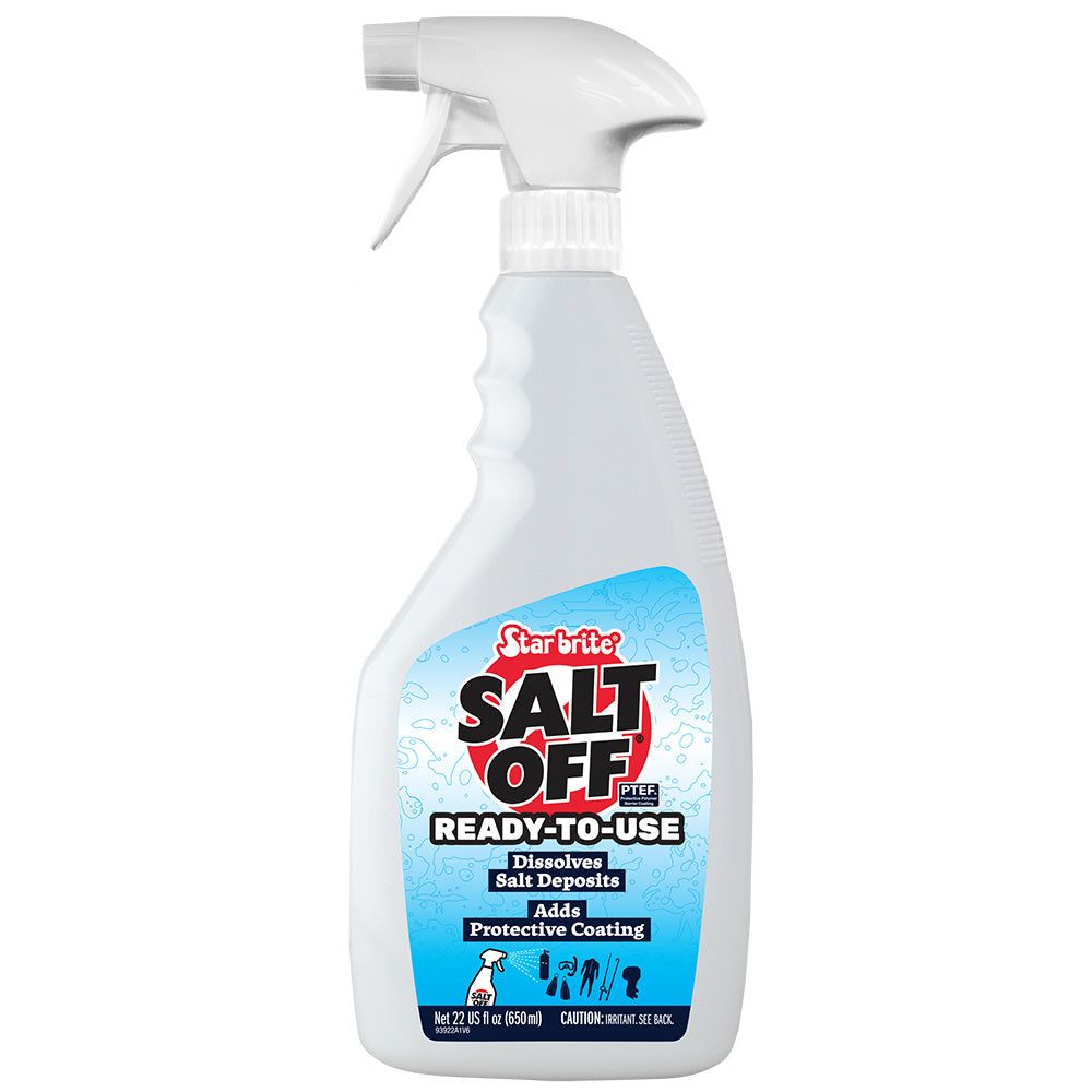 Star Brite Salt Off - Ready-To-Use - Salt Remover Wash and Engine Flush - 22 oz