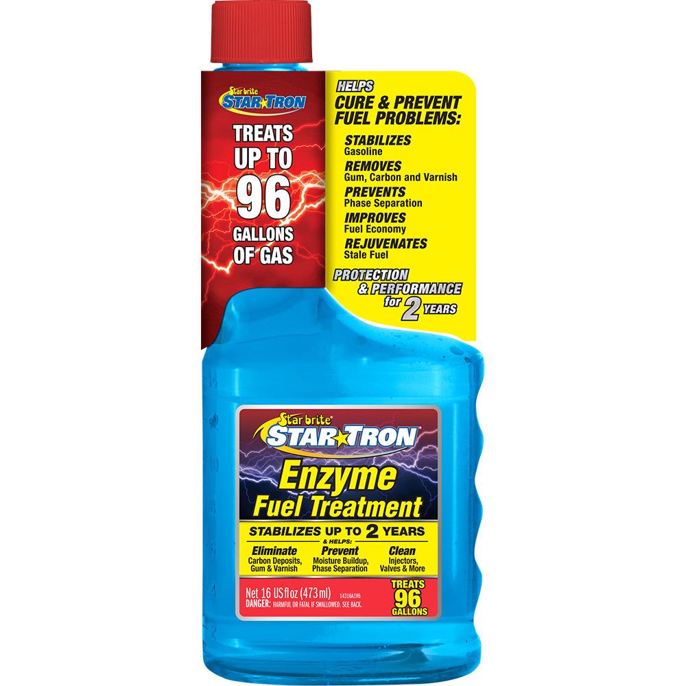 Star Brite Star-Tron Enzyme Fuel Treatment - Small Engine Formula - 16 oz