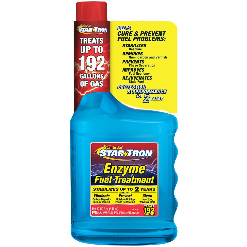 Star Brite Star-Tron Enzyme Fuel Treatment - Small Engine Formula - 32 oz