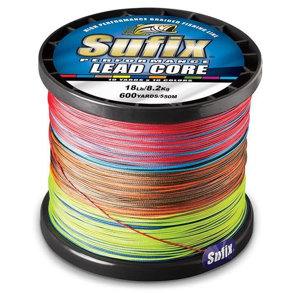 Sufix Performance Lead Core - 18 Pounds 600 Yards - 10 Colors