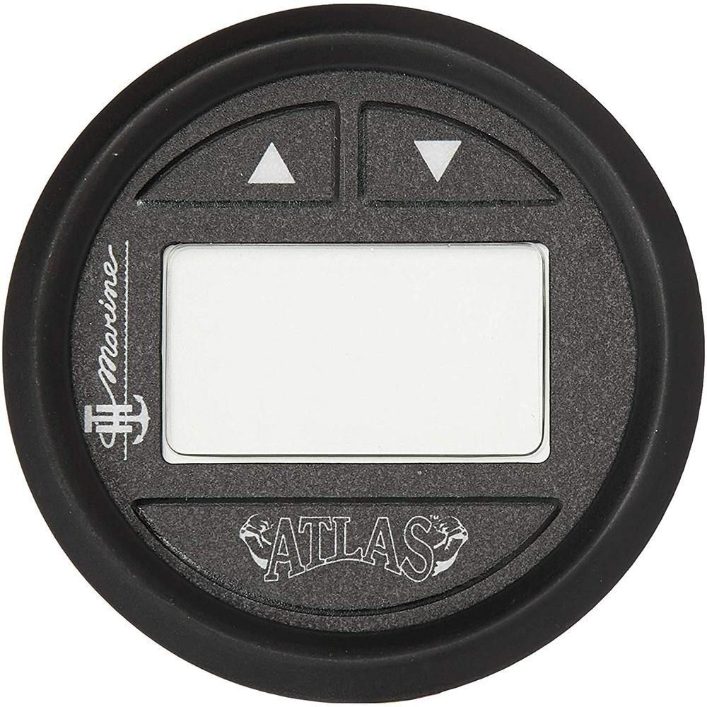 T-H Marine ATLAS Hydraulic Gauge Kit f/4" 8" ATLAS Jack Plate - Black Bezel
