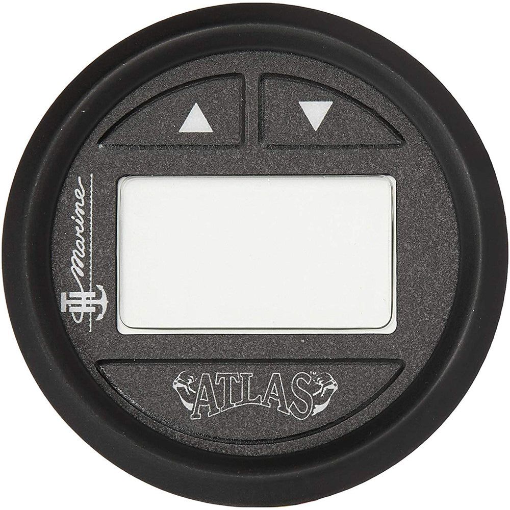 T-H Marine ATLAS Hydraulic Gauge Kit f/6", 10", 12" 14" ATLAS Jack Plate - Black Bezel