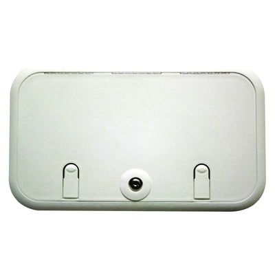 TH Marine Designer Series Locking Hatch - 13 x 24 Inches - Polar White