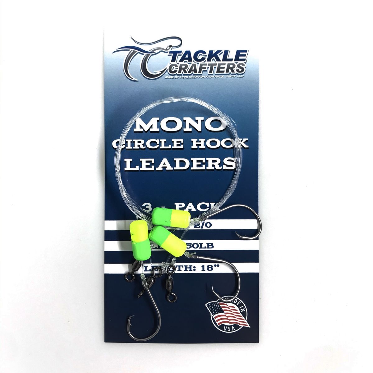 TACKLE CRAFTERS Mono Leaders 12 Pack