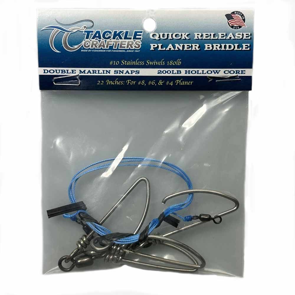 Tackle Crafters Planer Bridle With Double Snaps