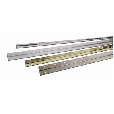 Taco Continuous “Piano” Hinges - Type 304 Stainless Steel Bright Annealed - .040 Inch Gauge