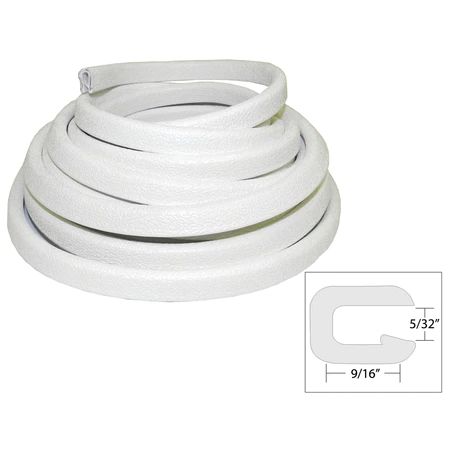 TACO Flexible Vinyl Trim - White