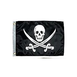 Taylor Made Calico Jack Flag - 12x18 Inches