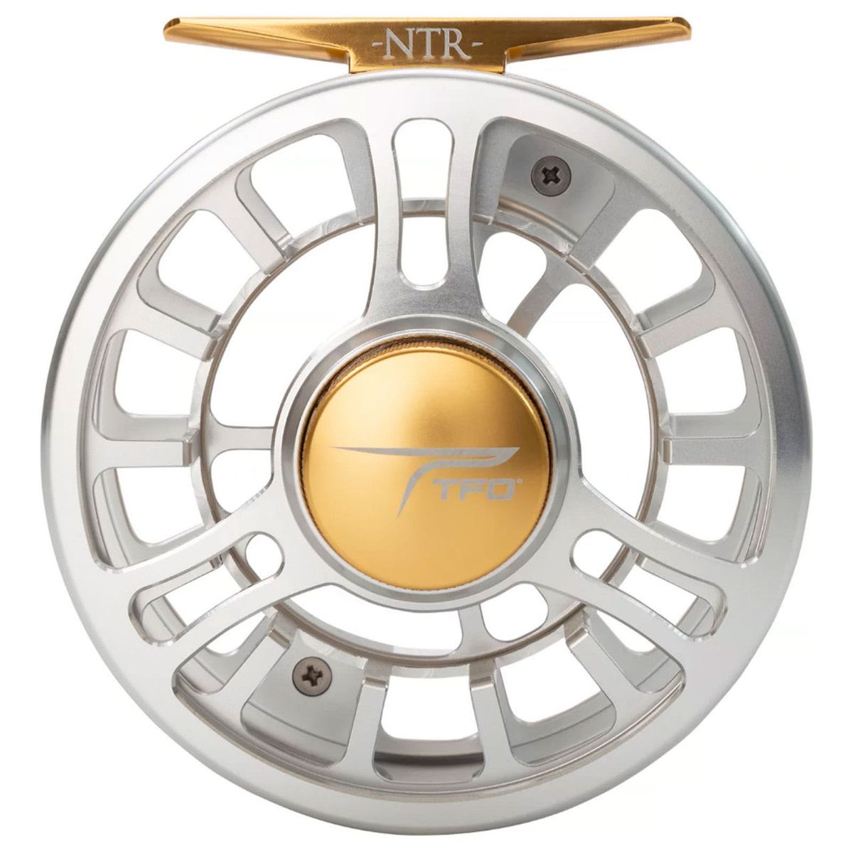 Temple Fork Outfitters NTR II Large Arbor Reel - Clear/Gold