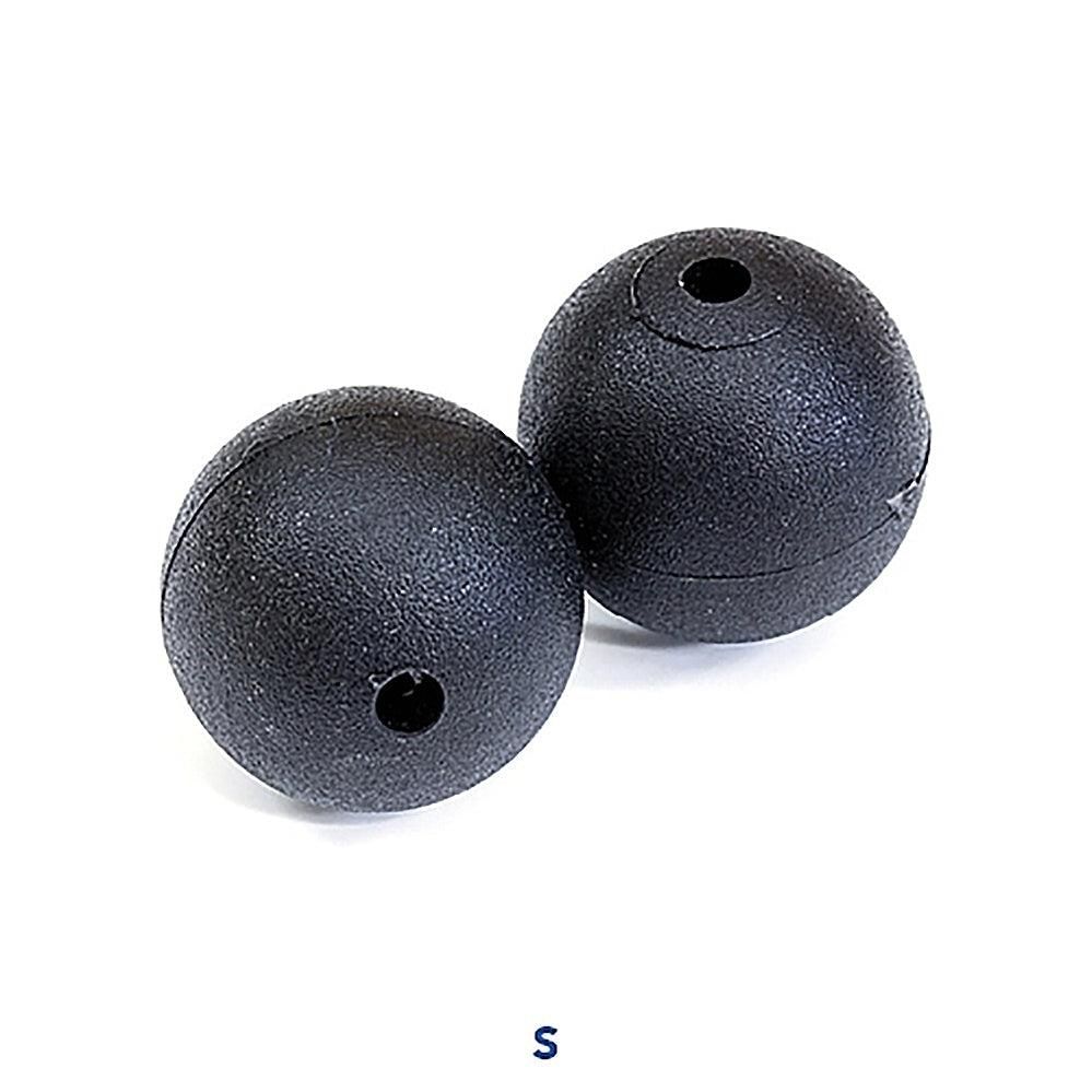 Tigress 1 1/4" Plastic Outrigger Stops - Black (1 Pair)