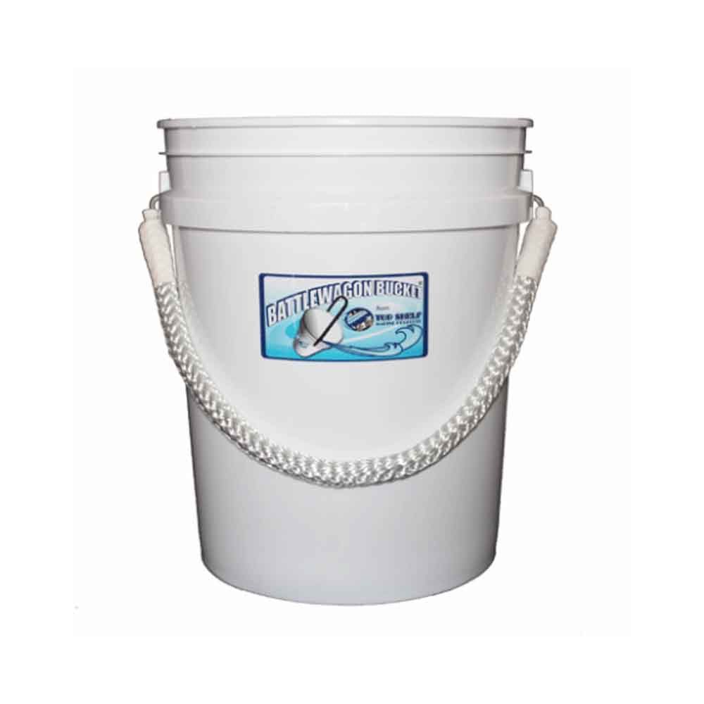 Battlewagon Bucket 5 Gallon with Rope Handle