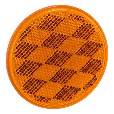 Tough Guy Reflectors - Amber - 3” Round