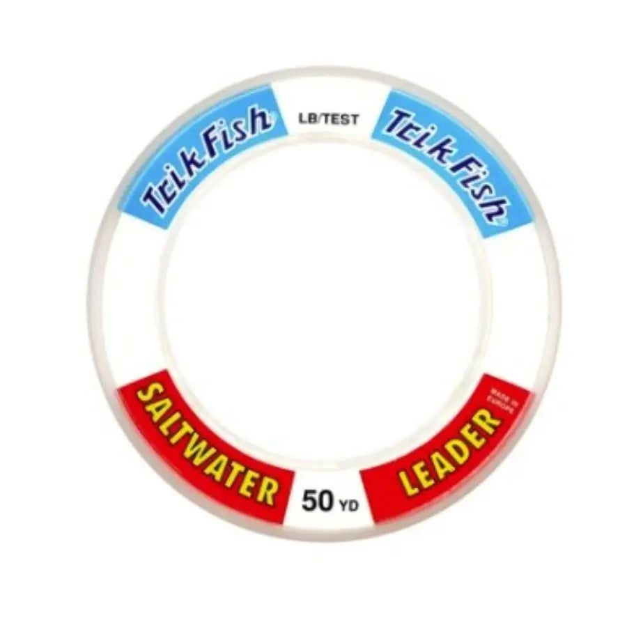 TRIK FISH CLEAR SALTWATER LEADER 50 YARDS