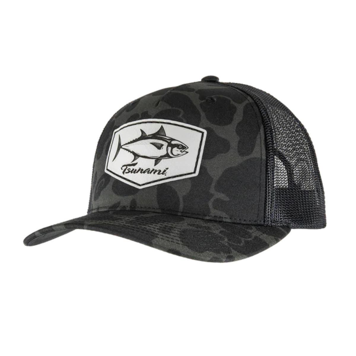 Tsunami Camo Bluefin Trucker Hat