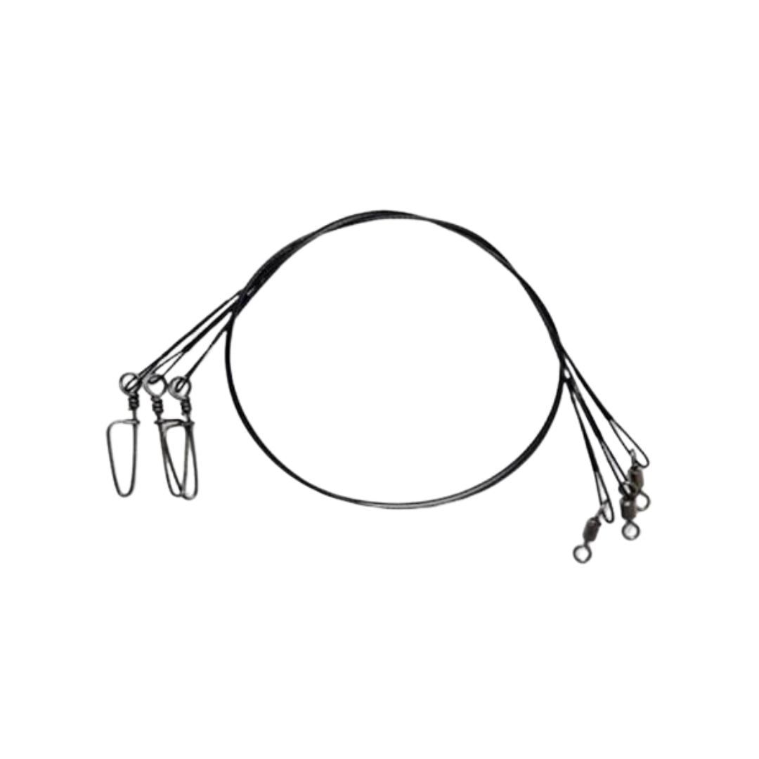 Tsunami Nylon Coated Wire Leaders (3 Pack)