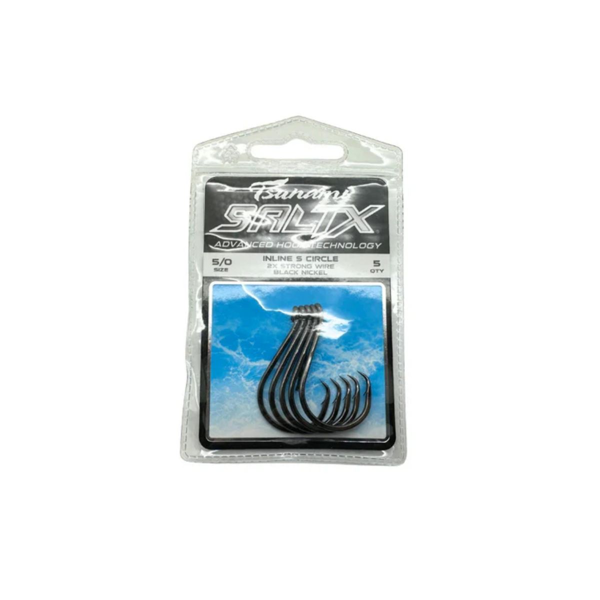 Tsunami SaltX 2x Inline Heavy Circle Hooks