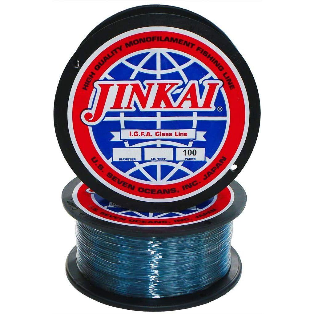 US SEVEN OCEANS JINKAI High Quality 100yd Monofilament Fishing Line - Smoke Blue