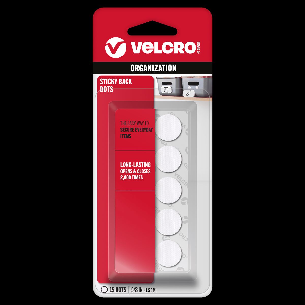 VELCRO® Brand Sticky Back Coins