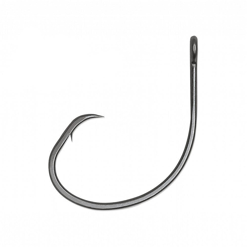 VMC 7385BN#7/OB Tournament Extra Wide Gap Circle Hook - Onyx Black (50 Pack), Size 7/0