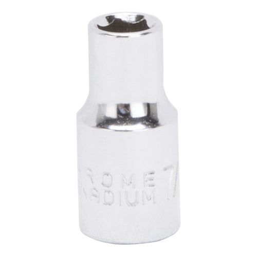 Vulcan Drive Standard Socket SAE 1/4" Drive 6-Point Chrome Vanadium Steel Chrome