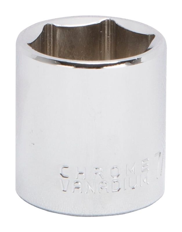 Vulcan Drive Standard Socket SAE 3/8" Drive 6-Point Chrome Vanadium Steel Chrome