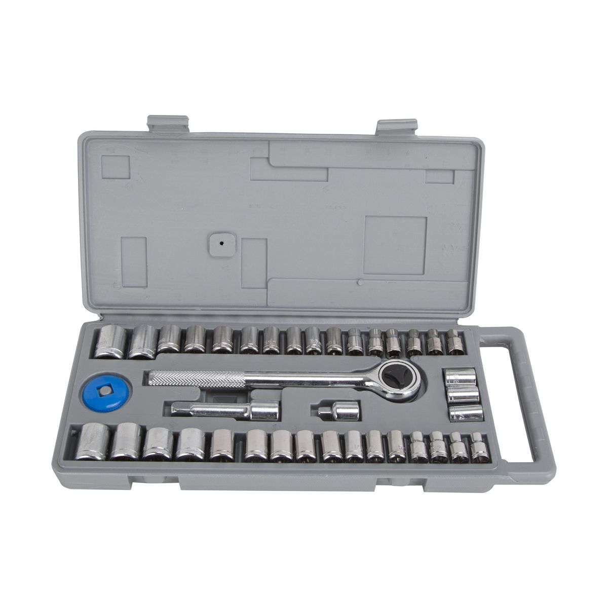 Vulcan SAE & Metric Socket Set Carbon Steel 1/4" & 3/8" Drive