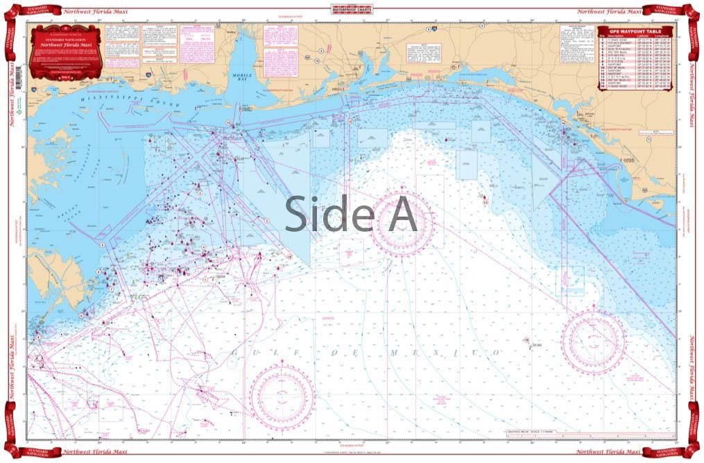 Waterproof Charts 18 Northwest Florida Maxi Navigation