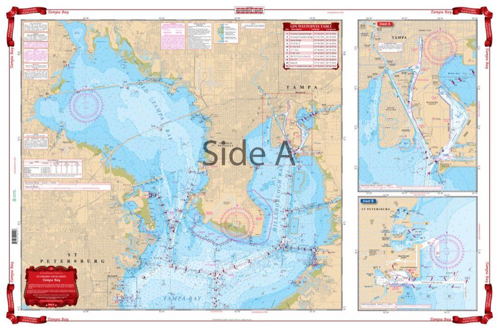 Waterproof Charts 22 Tampa Bay Navigation