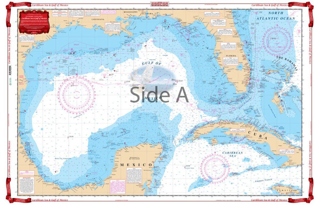 Waterproof Charts 4 Caribbean and Gulf of Mexico