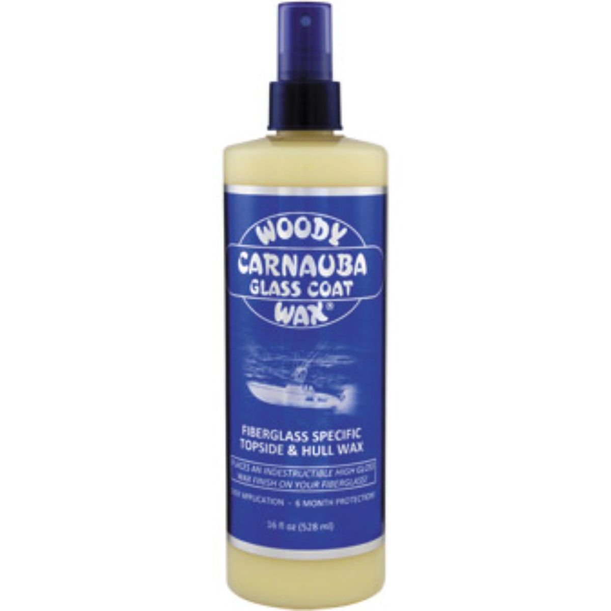 Woody Wax Carnauba Glass Coat Topside/Hull Wax