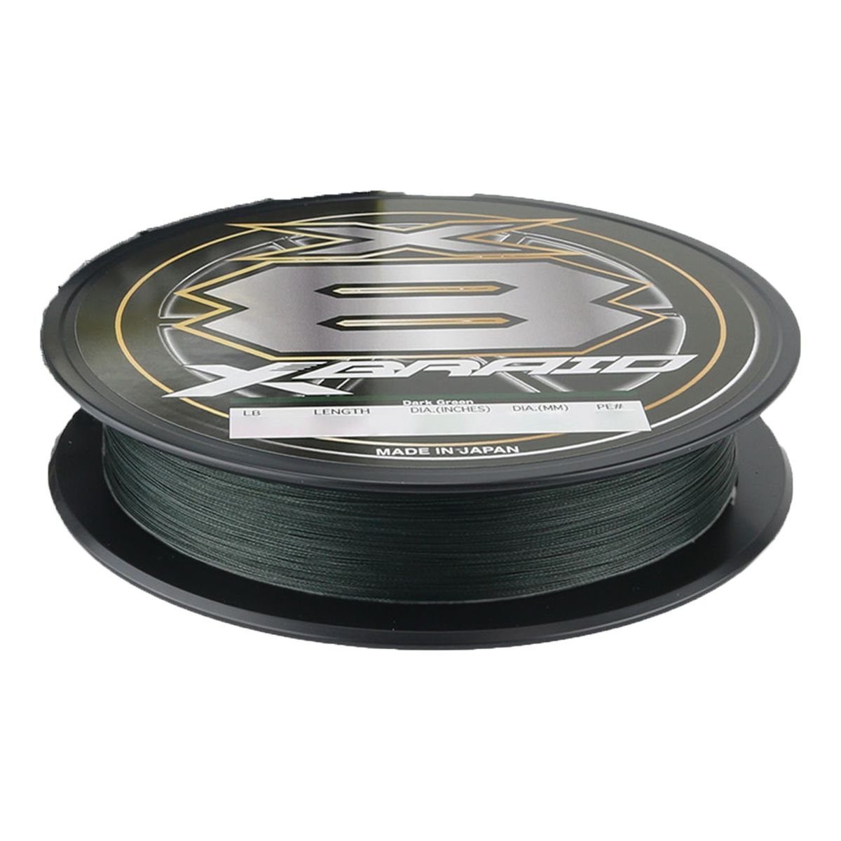 XBraid X8 Braided Fishing Line (330 m Spools)
