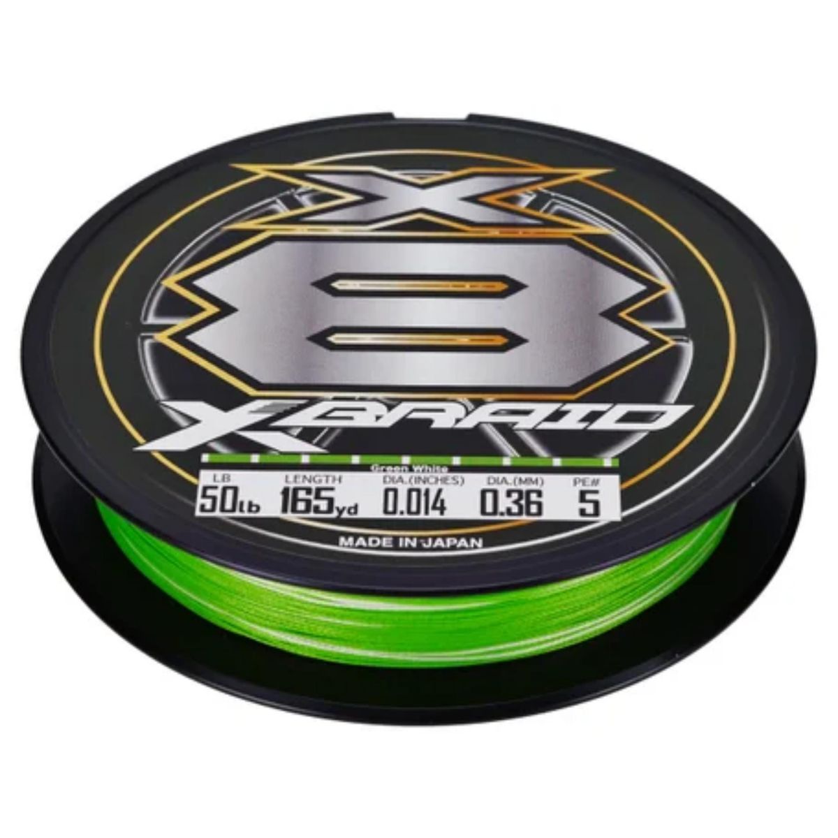 XBraid X8 Braided Fishing Line (330 m Spools)