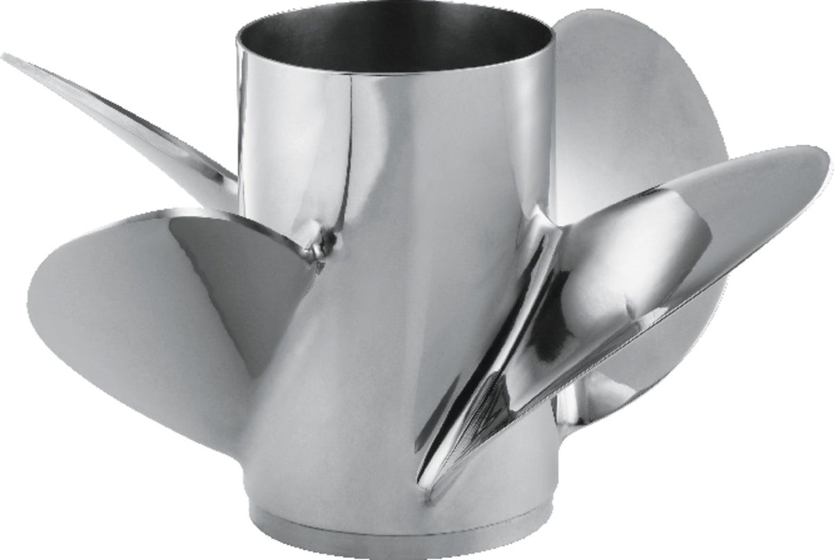 X Series Saltwater Series XL4-HP Stainless Steel Propeller - 4 Blade - 15.375 Dia - 22 Pitch - RH Rotation