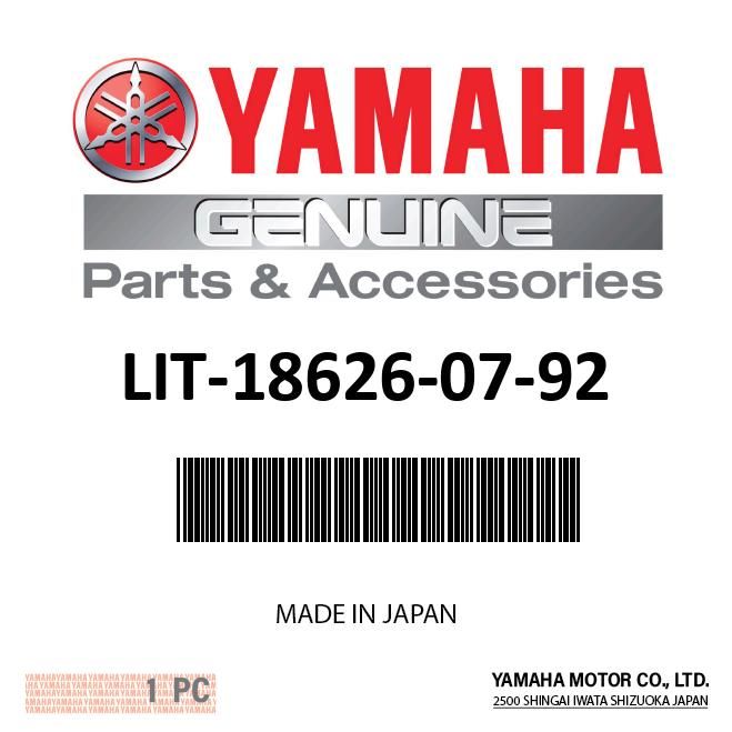 Yamaha LIT-18626-06-94 Owners Manual 40 50