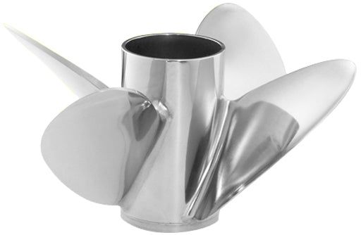 M/T Series TXP OT4 Stainless Steel Propeller 4 Blade 14.375 Dia 25 Pitch RH Rotation